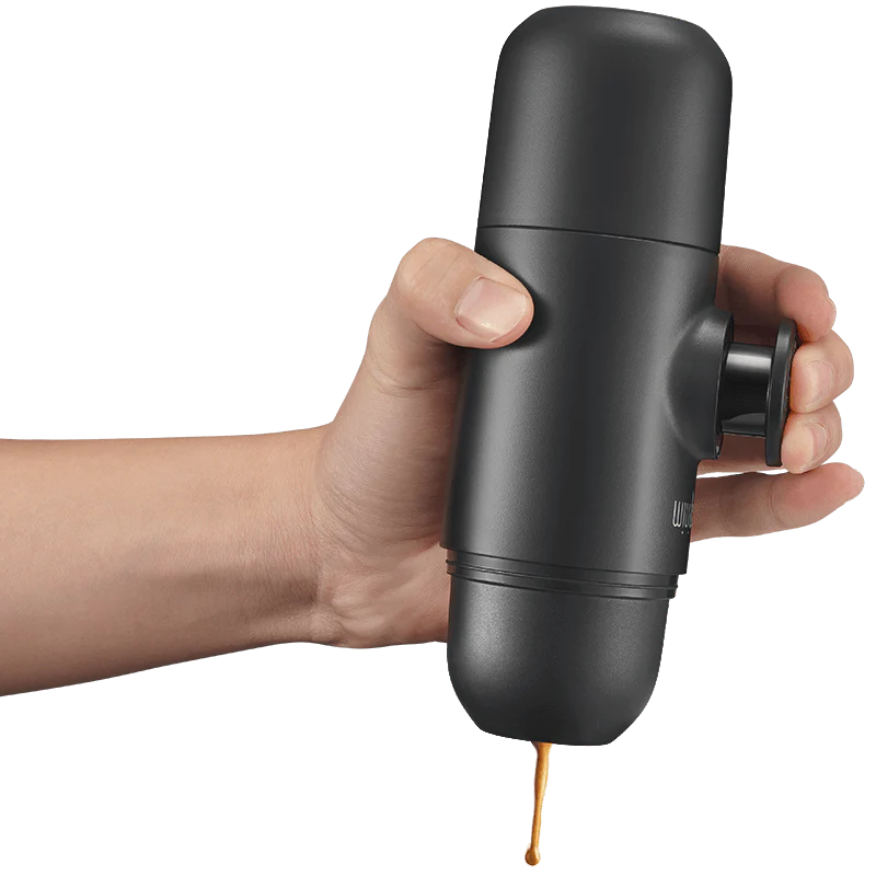Minipresso NS de Wacaco. Espresso, Café, Barista, Café en cualquier lugar, Cafetera de viaje, café increíbles, minipresso, el mejor café, el mejor espresso, wacaco pipamoka, maquina de espresso, cafetera de bolsillo, cafetera compacta.