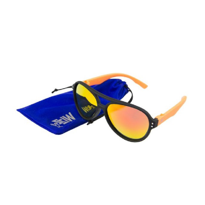Glasses - Lentes de Sol, marca Wizz, modelo Wayfarez Naranja Mate. - WIZZ - OsixStore