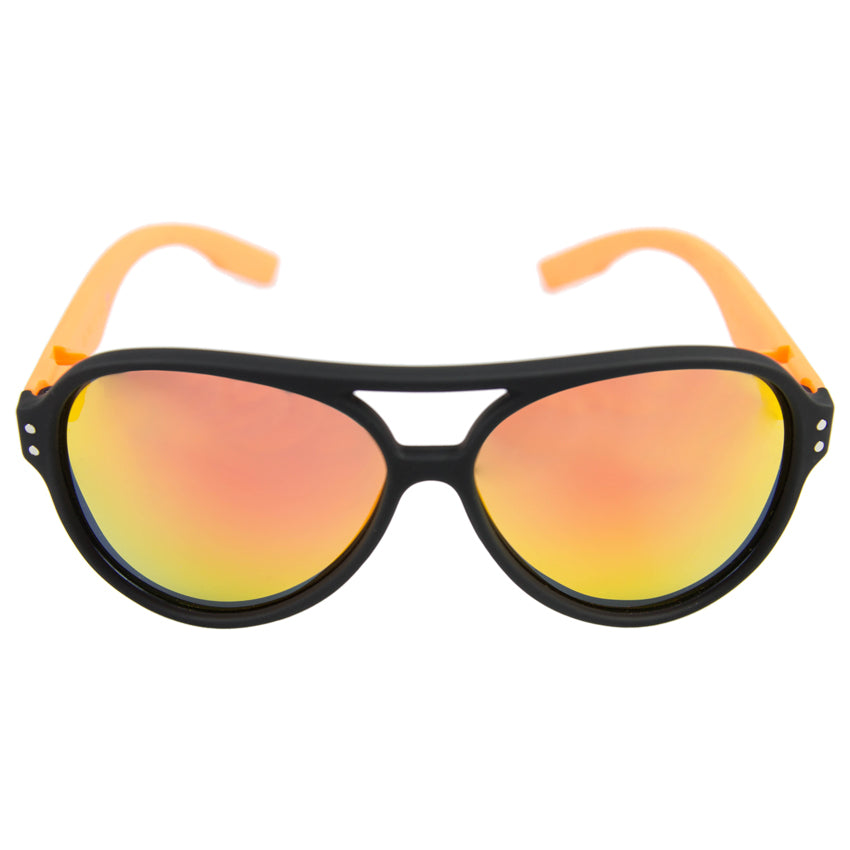 Glasses - Lentes de Sol, marca Wizz, modelo Wayfarez Naranja Mate. - WIZZ - OsixStore