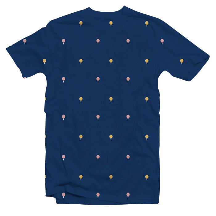 T Shirt Osix Wear Rounded Edges Navy