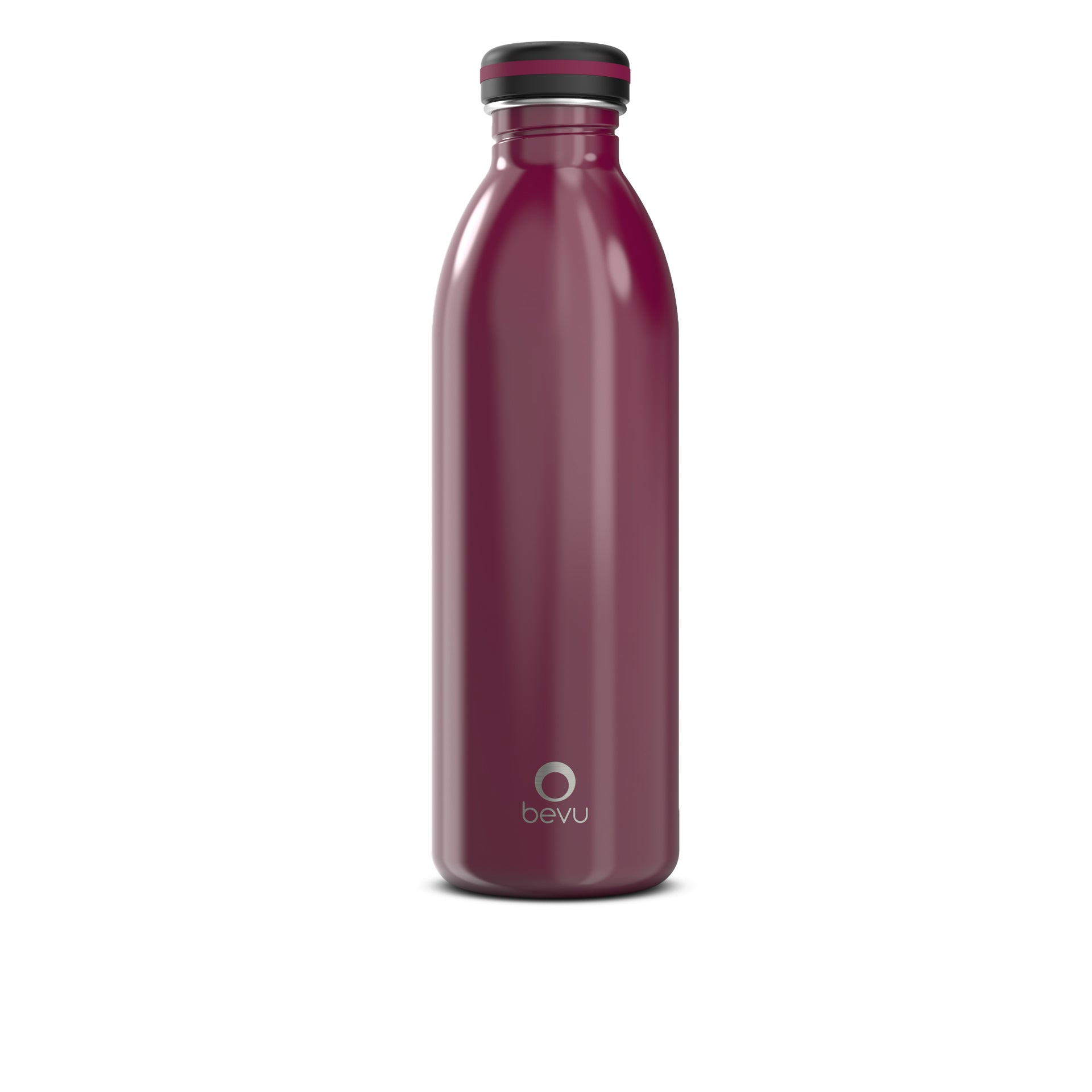 Bevu® One Single Wall Bottle Plum 750ml / 25oz Life Blue