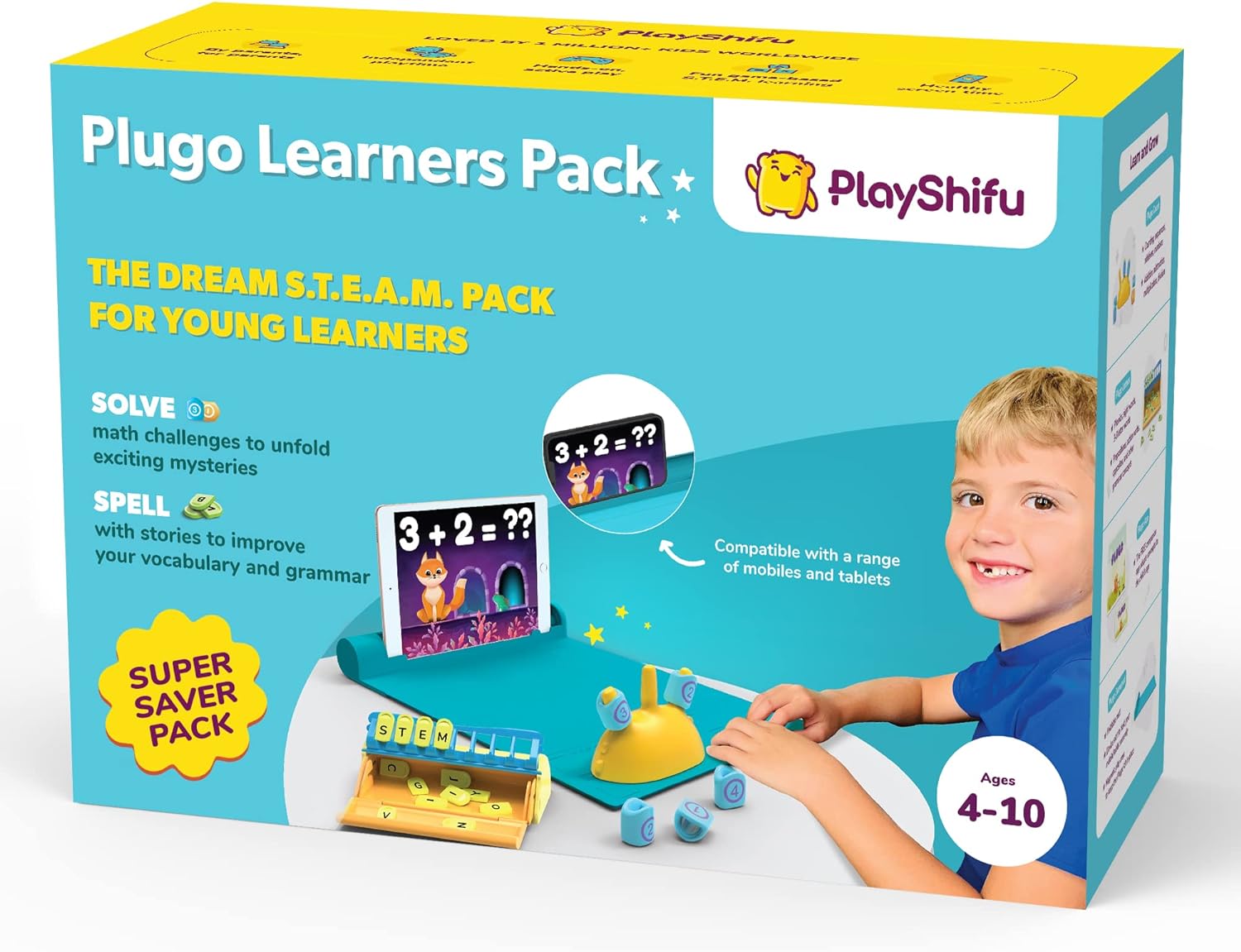 PlayShifu Plugo Learner's Pack - Count &amp; Letters