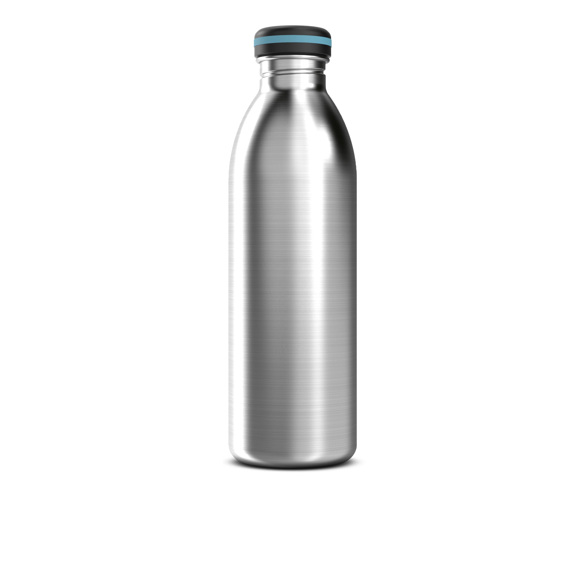 Bevu® One Botella Pared Simple Steel 750ml / 25oz Vida Azul