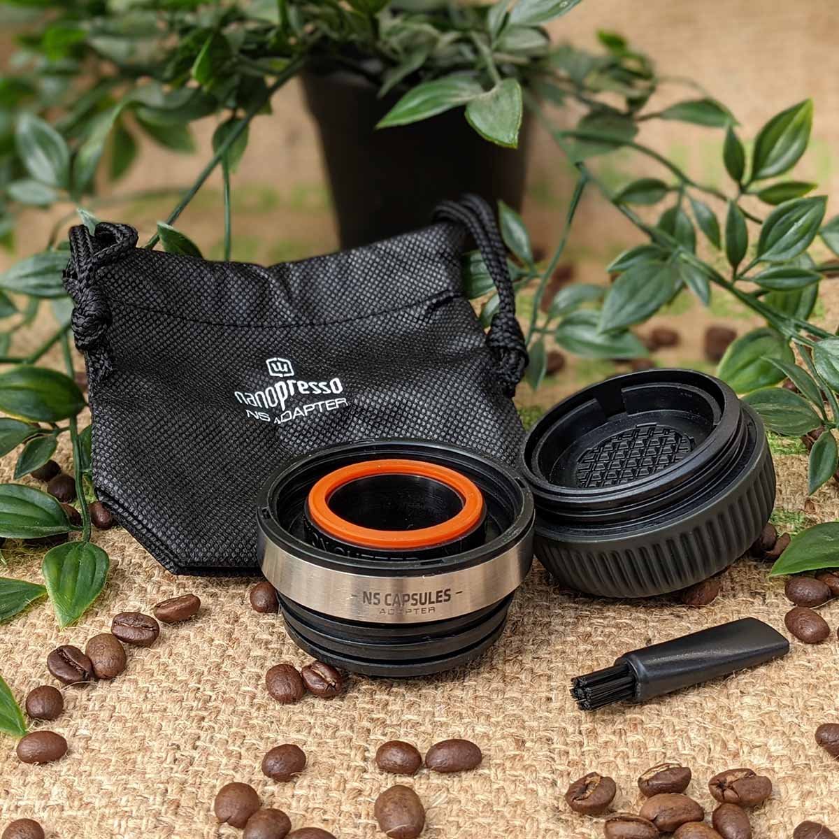 Wacaco Nanopresso + Adatador NS. Espresso, Café, Barista, Café en cualquier lugar, Cafetera de viaje, café increíbles, minipresso, el mejor café, el mejor espresso, wacaco pipamoka, maquina de espresso, cafetera de bolsillo, cafetera compacta