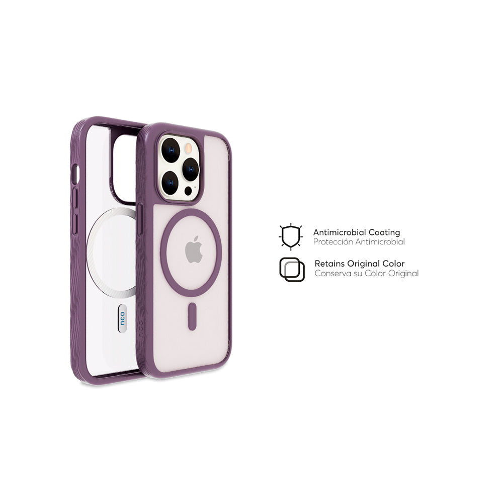 NCO SafeCase GRIP with MagSafe for iPhone 14 Pro - Purple