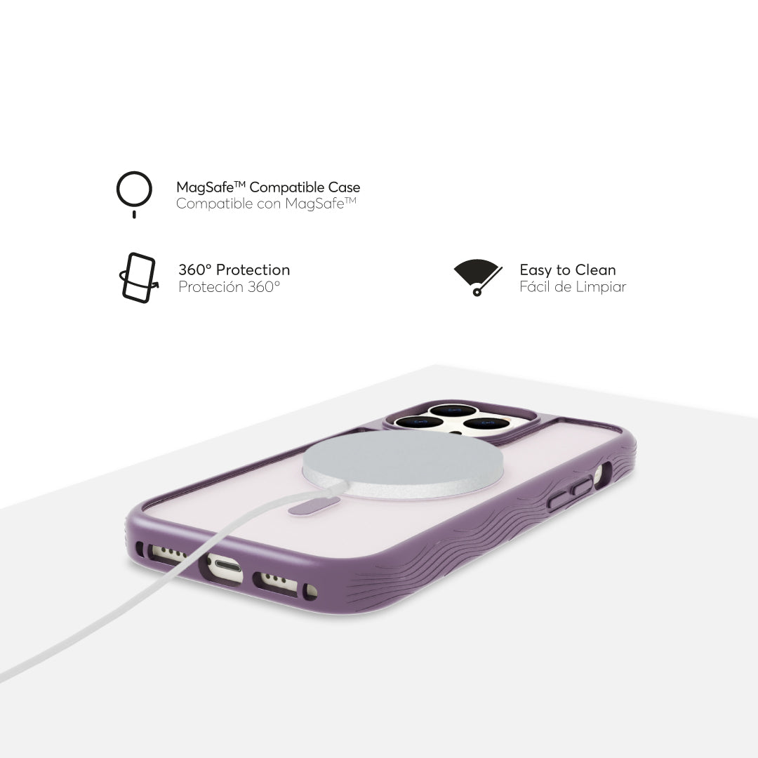 NCO SafeCase GRIP with MagSafe for iPhone 14 Pro - Purple